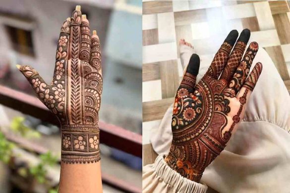 Mehndi Design Photo Front Hand